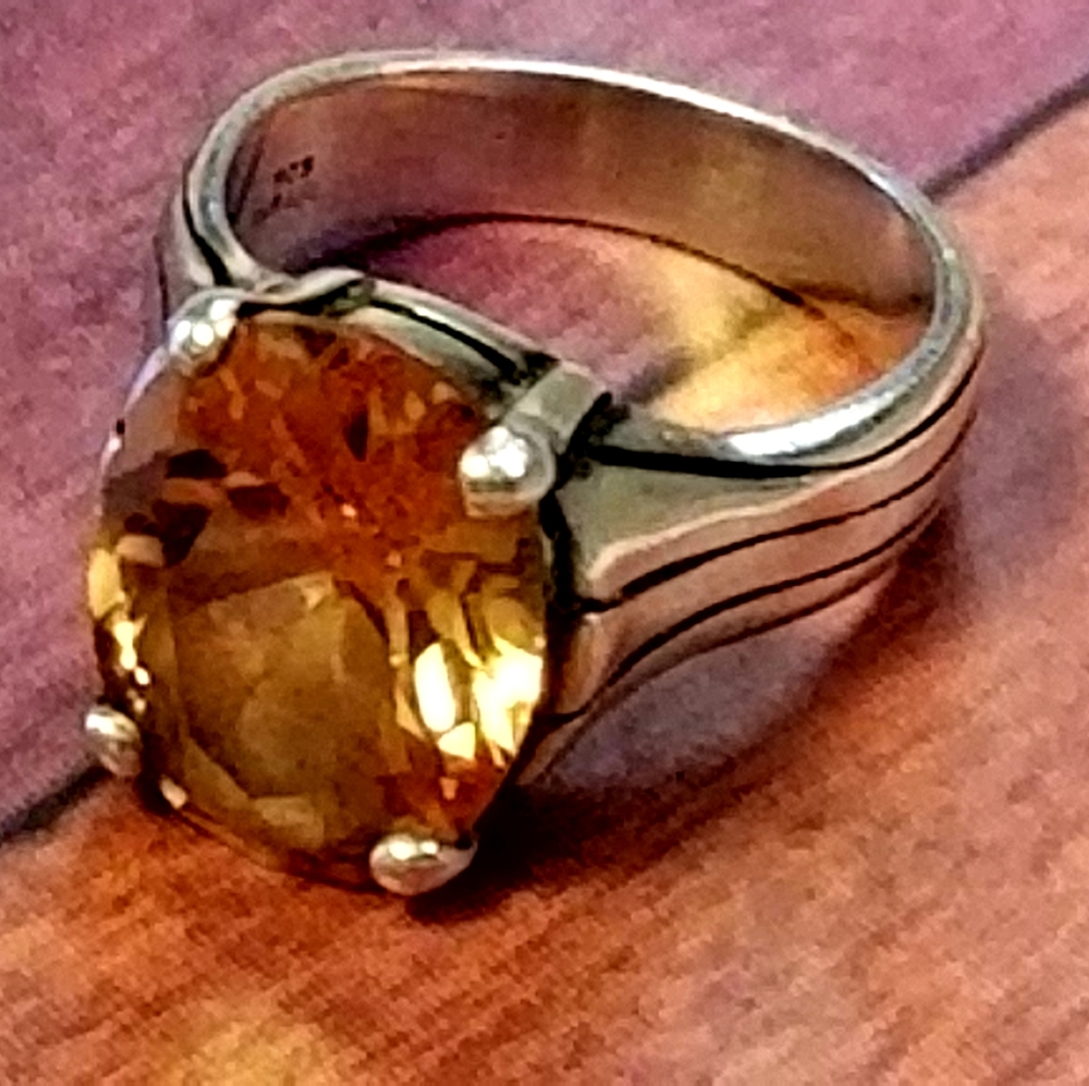 Rare Silpada Sterling Silver & Zirconia Ring - Picture 5 of 14